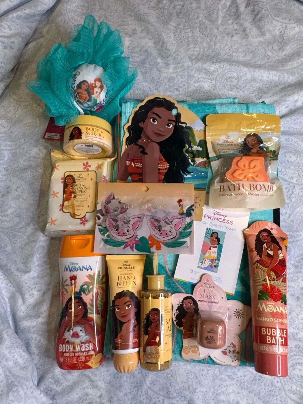 Ultimate Moana-Themed Women's Bath & Body Gift Set